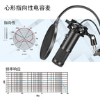 Kit Microfone Condensador USB