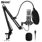 Kit Microfone Condensador USB