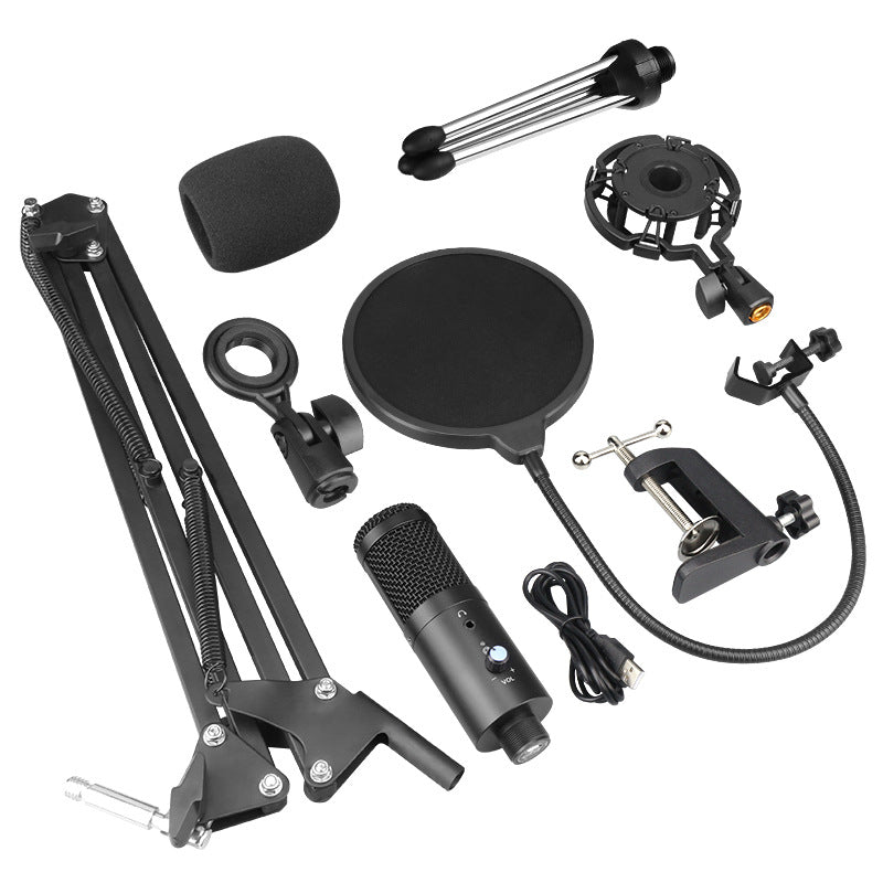 Kit Microfone Condensador USB