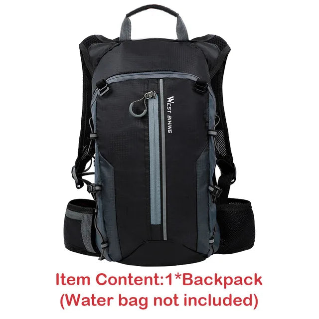 多機能アウトドアバックパック 隠し収納付き 10L