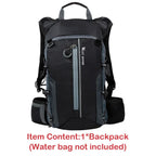 多機能アウトドアバックパック 隠し収納付き 10L