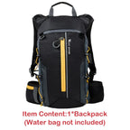 多機能アウトドアバックパック 隠し収納付き 10L