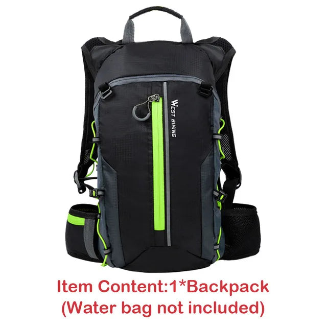 多機能アウトドアバックパック 隠し収納付き 10L