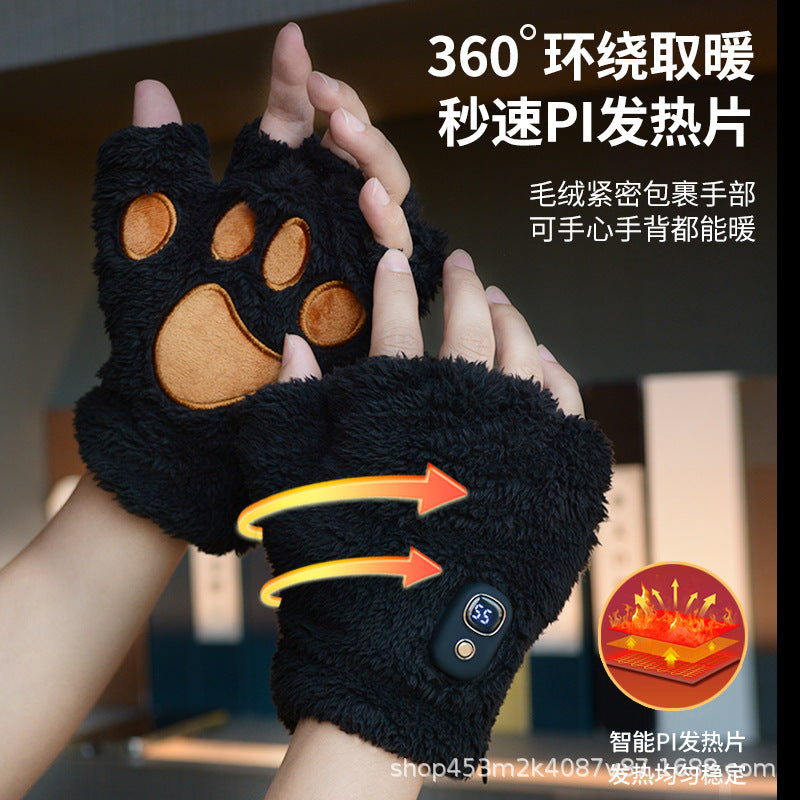 ヒーター付きハンドウォーマーグローブ