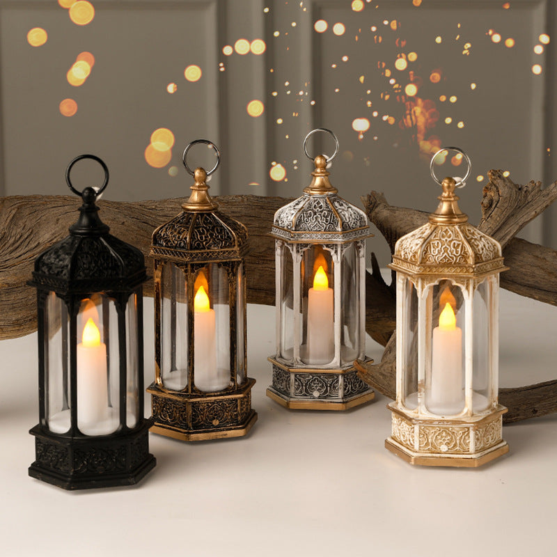 🕯️ モロッコ風LEDキャンドルランタン —