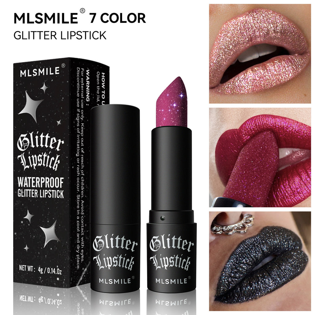 💄✨ グリッターリップスティック — ウォータープルーフ