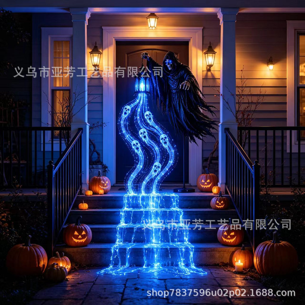 ハロウィン LED ゴーストデコレーション