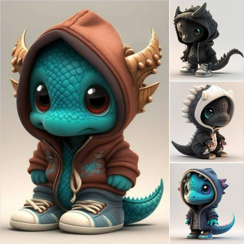 ドラゴン デコレーションフィギュア — ハロウィン装飾