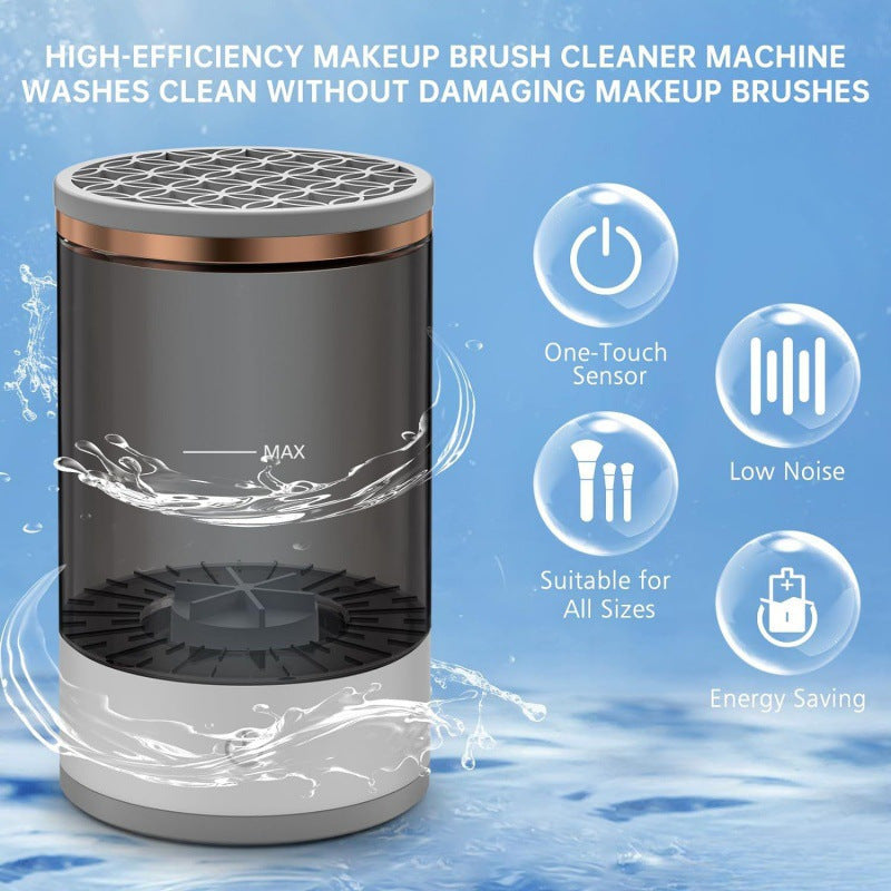 自動メイクブラシクリーナー &  Automatic makeup brush cleaner