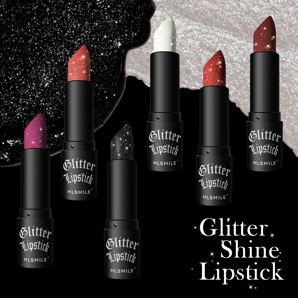 💄✨ グリッターリップスティック — ウォータープルーフ