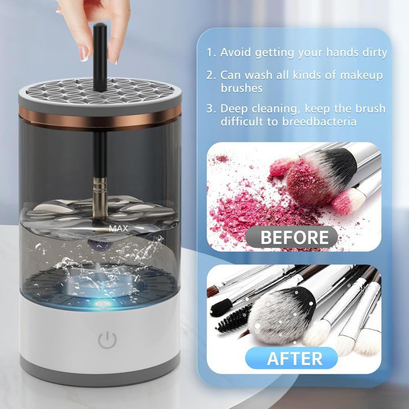 自動メイクブラシクリーナー &  Automatic makeup brush cleaner