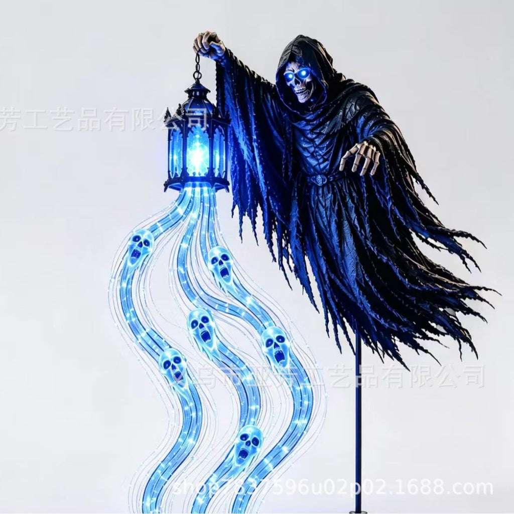 ハロウィン LED ゴーストデコレーション
