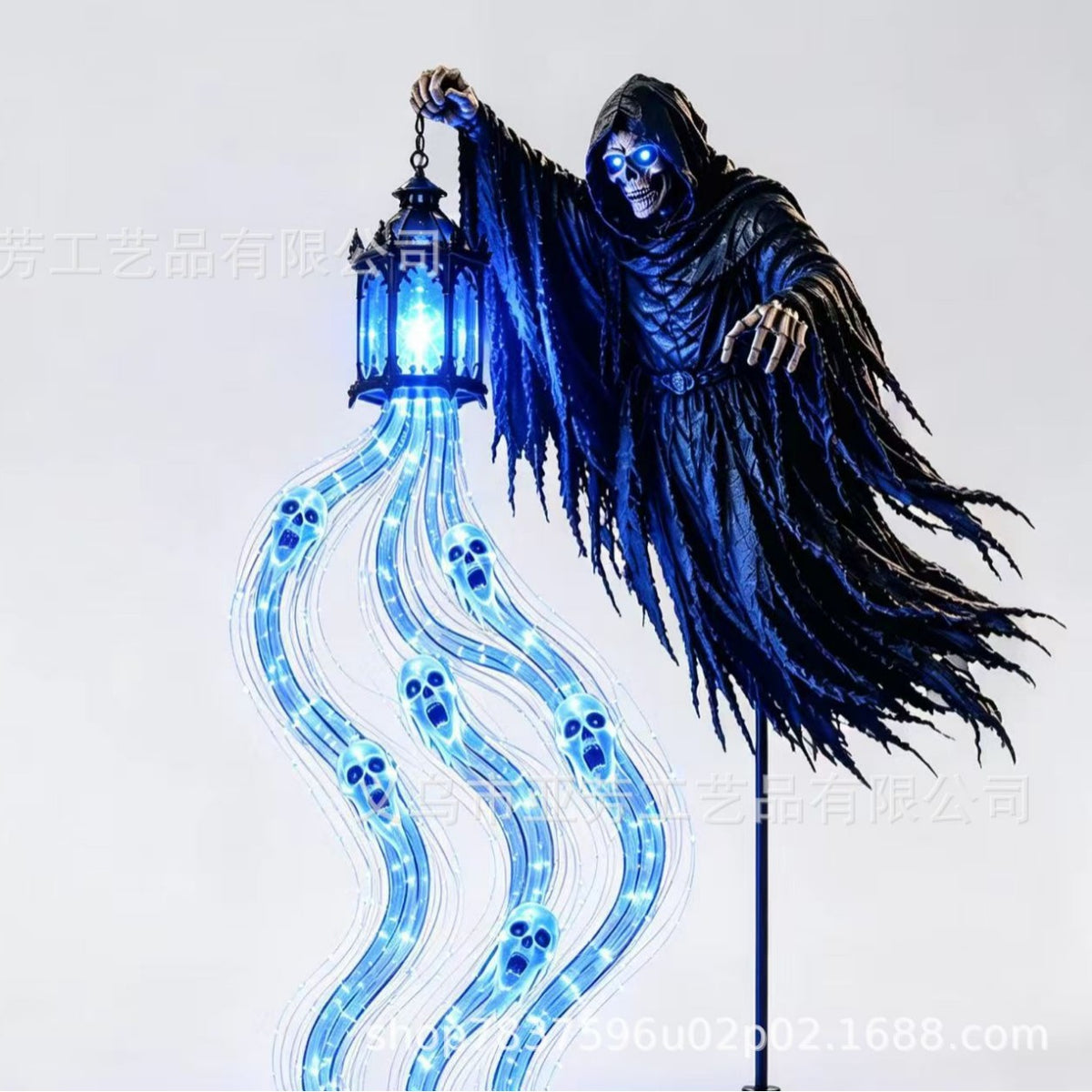ハロウィン LED ゴーストデコレーション
